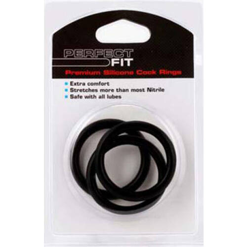 Silicone Large Cock Rings X3