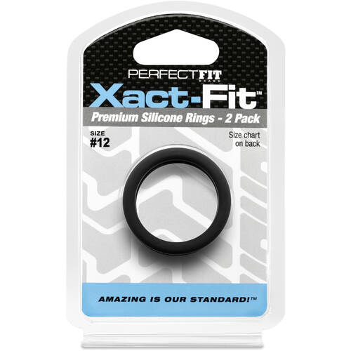 30mm Xact-Fit Cock Rings x2