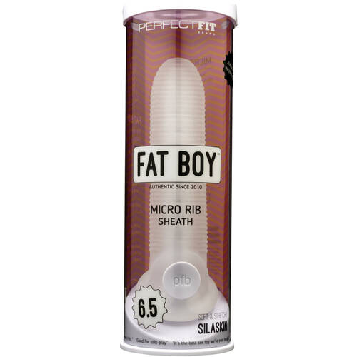 6.5" Fat Boy Ribbed Penis Sleeve