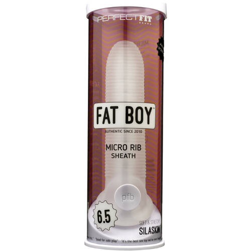6.5" Fat Boy Ribbed Penis Sleeve