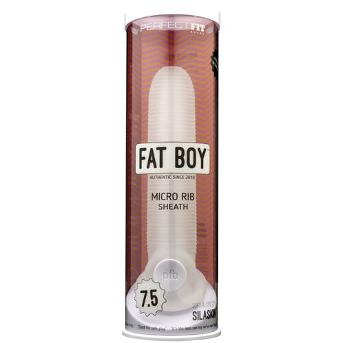 7.5" Fat Boy Ribbed Penis Sleeve