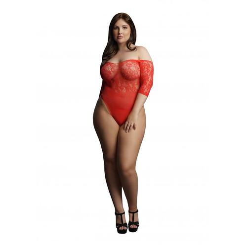 Presents Rhinestone Off Shldr Body OS