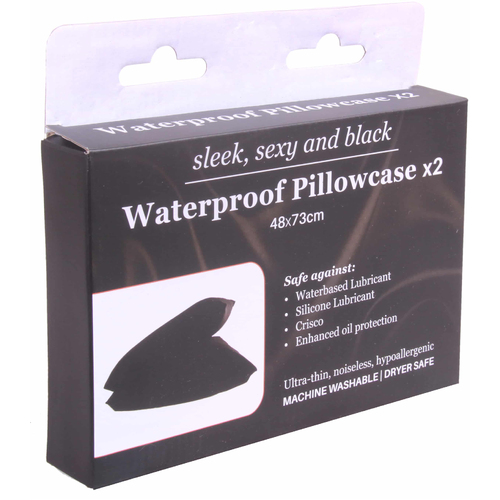 Waterproof Fitted Pillow Cases x2