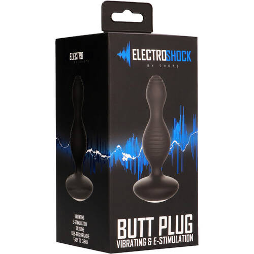 Vibrating eStim Butt Plug