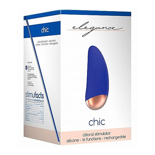 Elegance Clitoral Stimulator Chic Blue