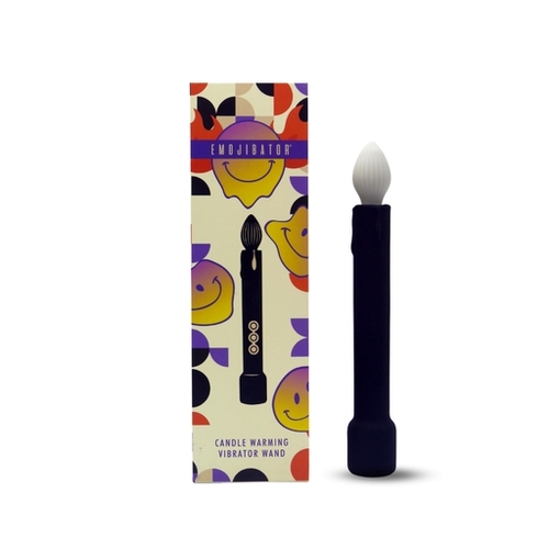 CANDLE WARMING VIBRATOR WAND EMOJIBATOR