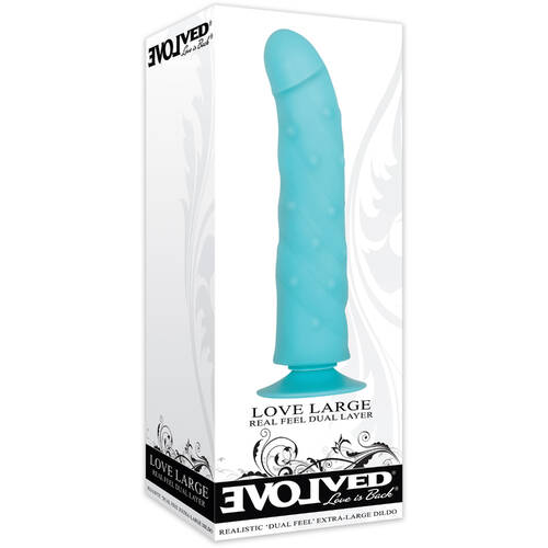 10" Love Large Dual Layer Cock