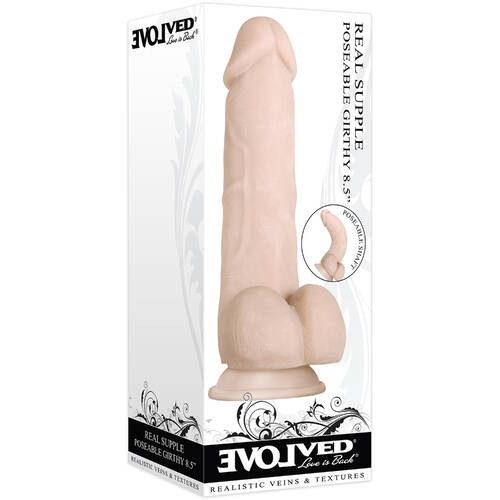 8.5" Posable Thick Cock