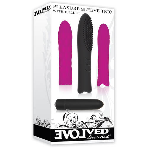 Pleasure Sleeve Trio Vibrator Kit