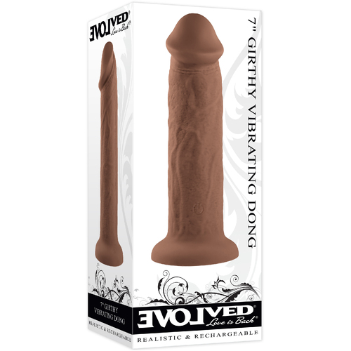 7" Thick Vibrating Cock