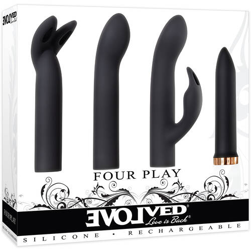 Four Play Bullet Vibrator Kit