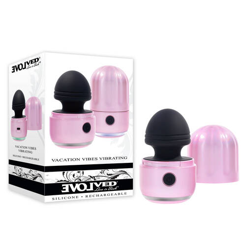 Evolved Vacation Vibes Vibrating / 8.5cm Usb Rechargeable Vibrating Stimulator