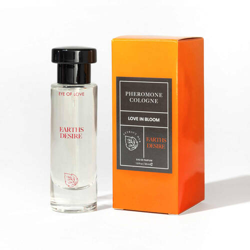 Eye Of Love Love In Bloom Earths Desire Pheromone Cologne - 30ml Cypress & Bergamot Scented Pheromone Cologne for Men to attract Women - 30 ml Spray