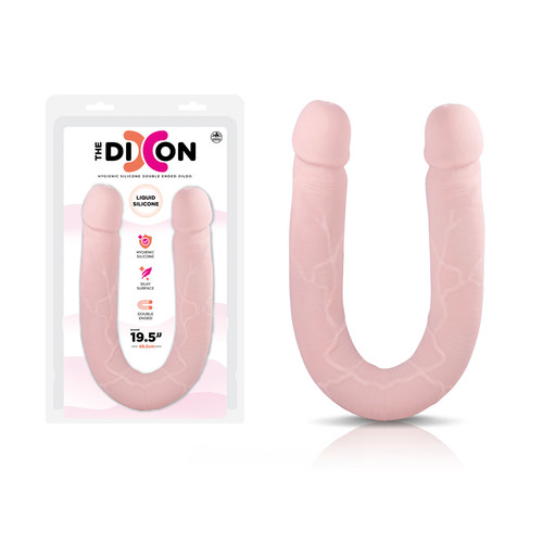 The Dixon Flesh Flesh 50cm Silicone Double Dong