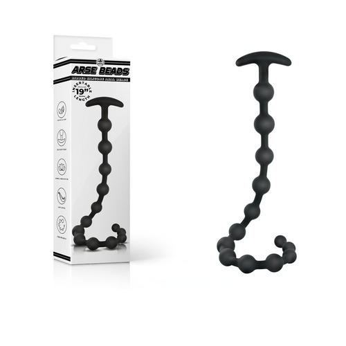 Arse Beads  48cm Silicone Anal Beads