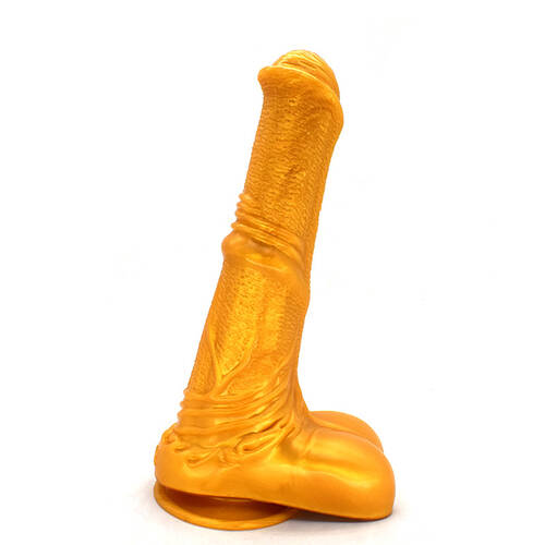 10" Golden Horse Cock