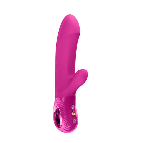 Fun Factory BI STRONIC EMBRACE Magenta Magenta USB-C Rechargeable Thrusting Vibrator
