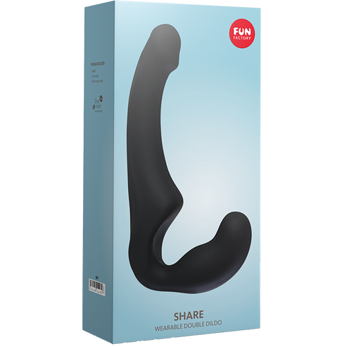 9" Share Strapless Strap On