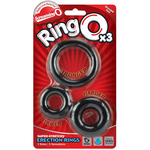 RingO Cock Rings x3