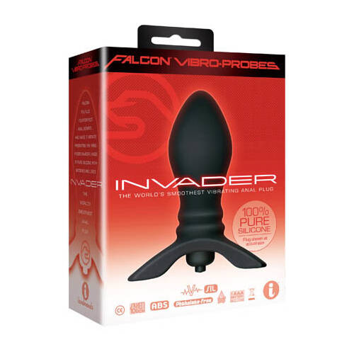 Vibrating Invader Butt Plug