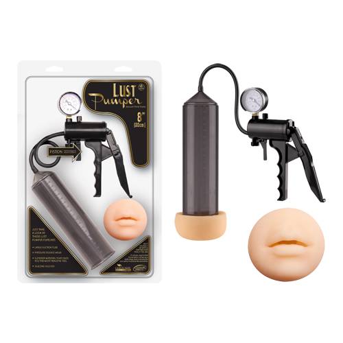 8" Penis Pump + Gauge
