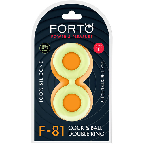 51mm F-81 Glowing Cock & Ball Ring