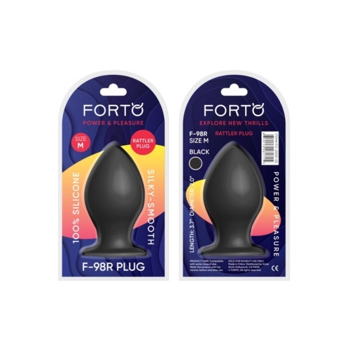 F-98R: Rattler Cone Medium - Black