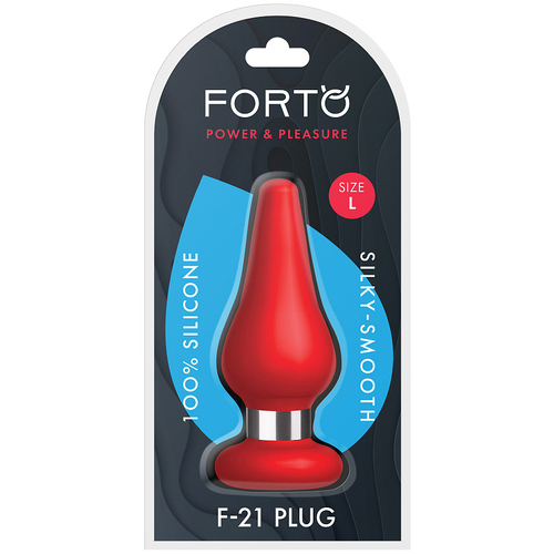 Large F-21 Tear Drop Butt Plug