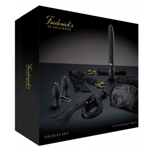 Rechargeable Vibrator and Deluxe Fetish Set