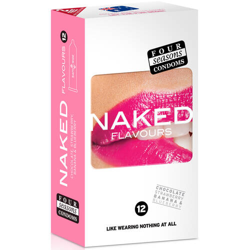 54mm Flavoured Condoms x12