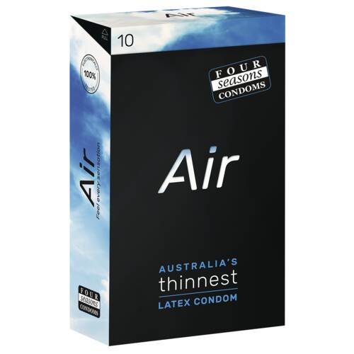 52mm Ultra Thin Air Condoms x10