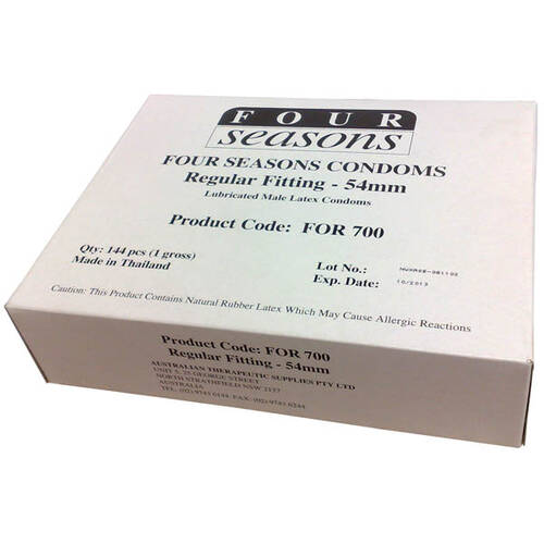54mm Regular Condoms x144
