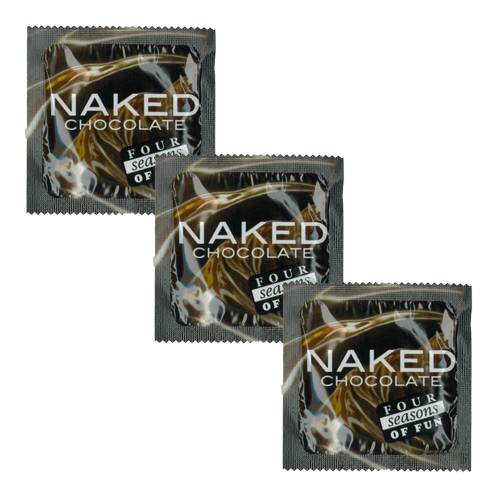 54mm Chocolate Condoms x144
