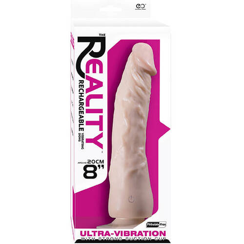 8" Vibrating Cock