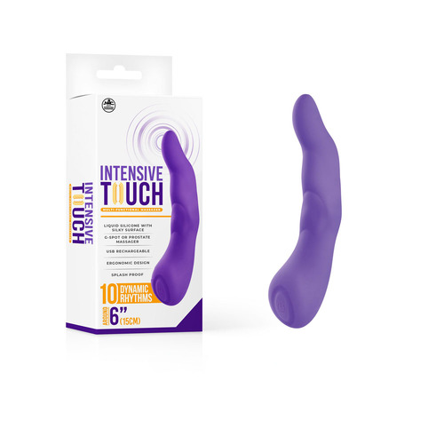 Intensive Touch - Purple Purple 15 cm USB Rechargeable Vibrator