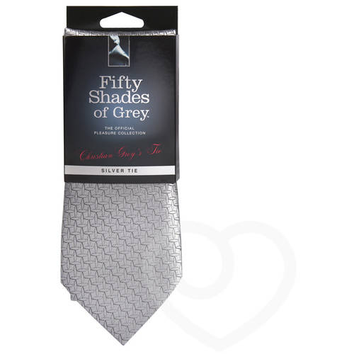 Christian Greys Silver Tie