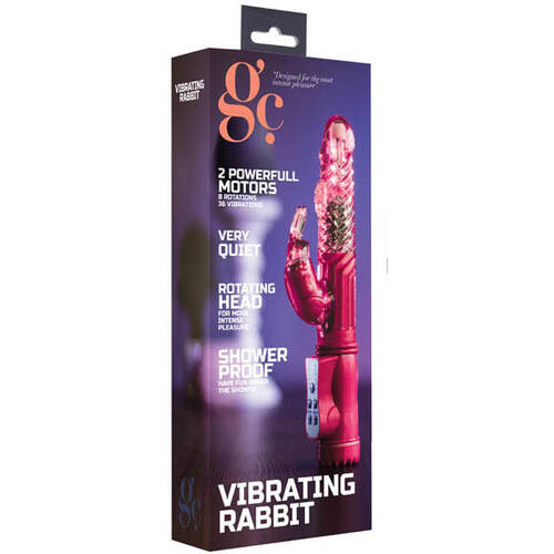 4" Waterproof Rabbit Vibrator