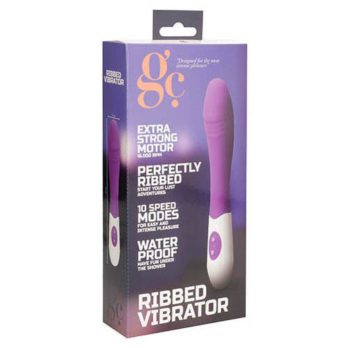 7.5" Ribbed G-Spot Vibrator