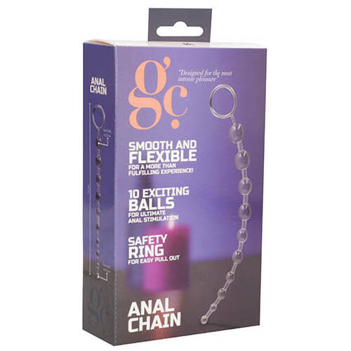 12" The Chain Anal Beads