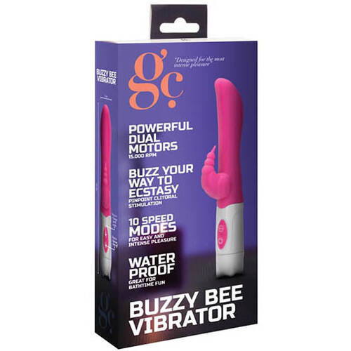 3.5" Buzzy Bee Rabbit Vibrator