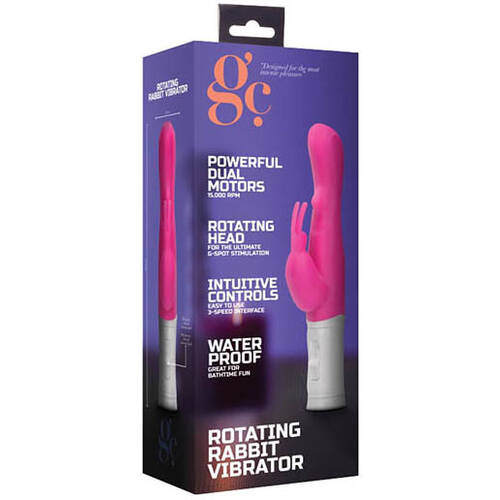 4.5" Rotating Rabbit Vibrator