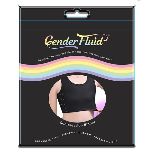 Gender Fluid Chest Compression Binder  2Xl