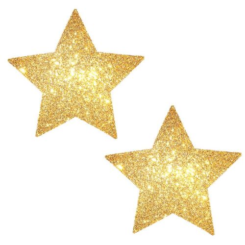 Gold Fairy Dust Glitter Star Pasties