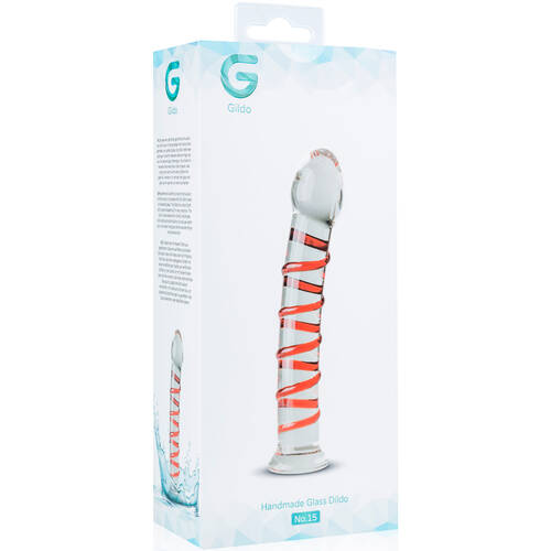 6.5" Glass Dildo No. 15