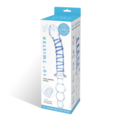 10" Twister Dual Ended Dildo