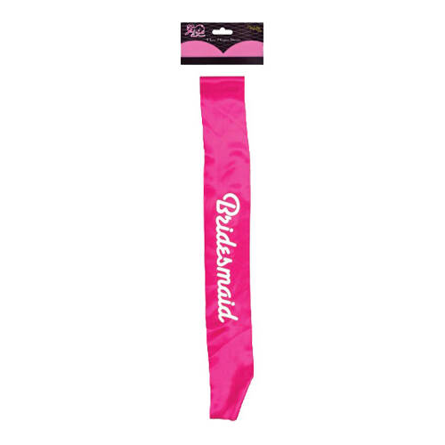 Bridesmaid Sash