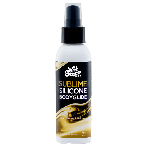 Wet Stuff Sublime 125G Pump Top Anal Silicone Lubricant 125gram Pump Bottle