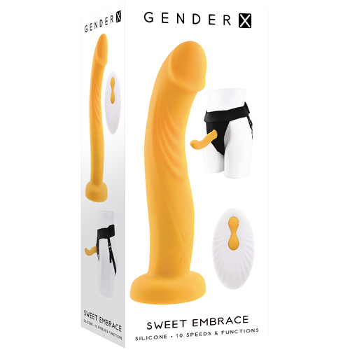 Sweet Embrace Vibrating Strap On