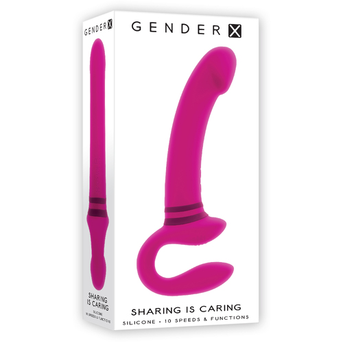 8.5" Vibrating Strapless Strap-On