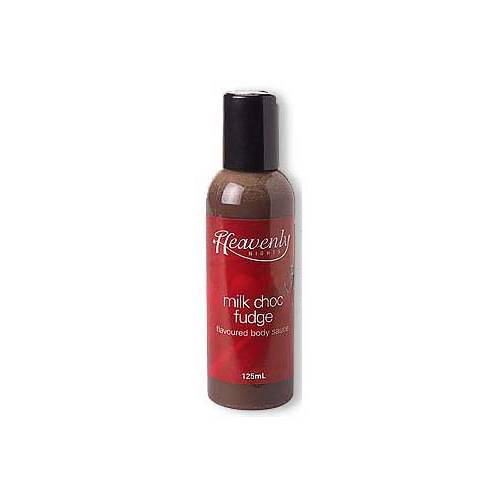Heavenly Nights Body Sauce Milk Chocolate Fudge 125ml Bottle